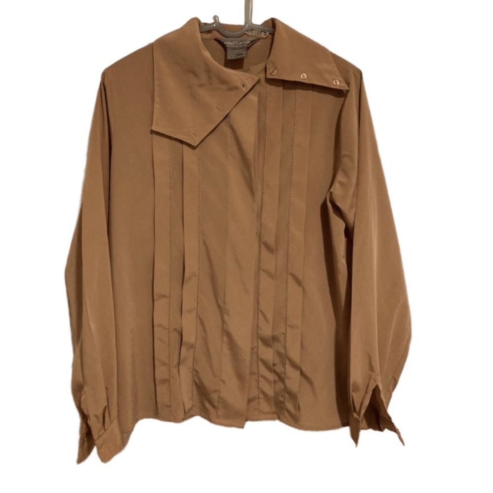 Casual Corner Women's Blouse Size 10 Beige